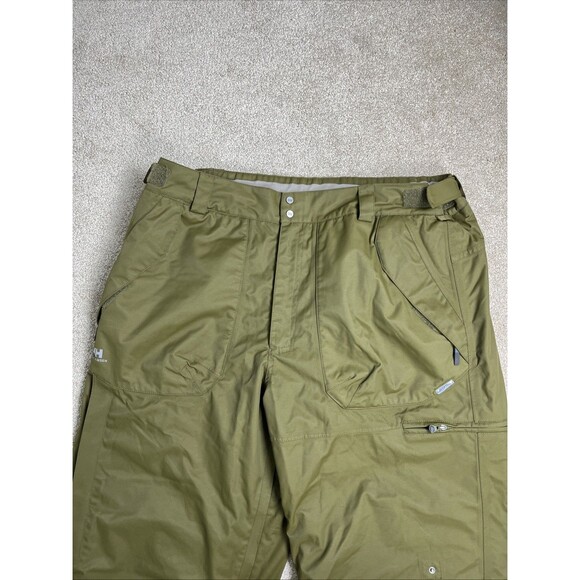 Helly Hansen Tech Pants Mens XXL Waterproof Ski Snowboard Reinforced Knee Seat - Picture 3 of 16